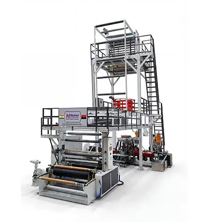 ABA Co-Extrusion Blown Film Extrusion Line | Heaven Extrusions