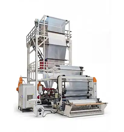 Two-Layer Blown Film Extrusion Line | Heaven Extrusions